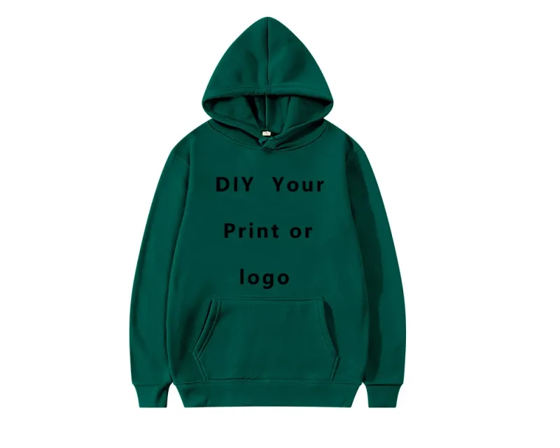 Sweat-shirt à capuche pour hommes et femmes, avec votre propre Design, Logo/image de marque, personnalisé partout, bricolage, décontracté, à la mode, nouveau — image 14