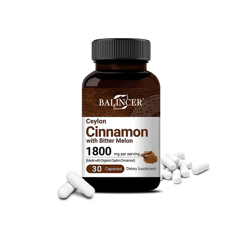 Balincer Ceylon Cinnamon - Promotes Metabolism Helps Cardiovascular and Gastrointestinal Health Antioxidant - 120 Capsules — image 8