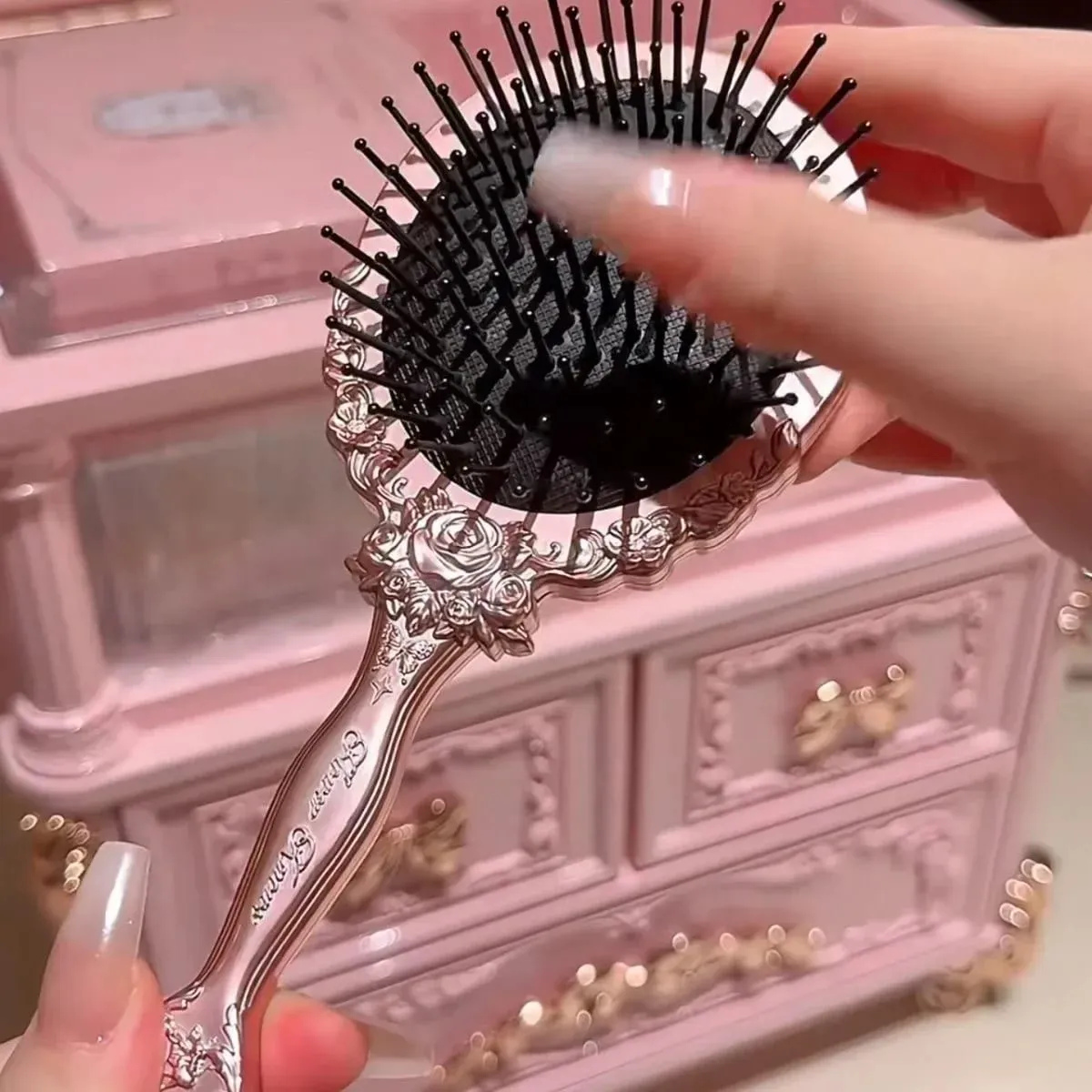 Flower Knows Midsummer Fairytales Makeup Brushes for Eye and Face Blending Vegan Brush for Foundation Eyeshadow — image 3