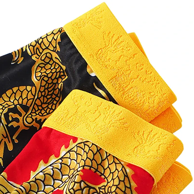 4 stks/set Mannen Ondergoed 3D Patroon Sexy Onderbroek U-vormige Bolle Pouch Mode Jongens Slipje Nieuwe Stijl Boxershorts mannen — image 14