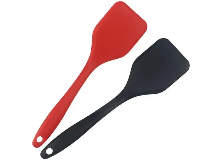 1Pc Silicone Cottura Perdite Spatola Pala Densa Pesce FrittoFrittata Pala Spatola antiaderente Utensili da cucina da cucina — image 7