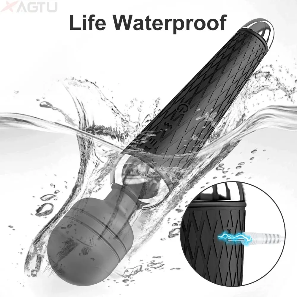 AV Vibrator for Women Clitoris Stimulator Nipple G Spot Magic-Wand Dildo Female Vibrating Masturbation Adult Sex Toy for Women — image 3