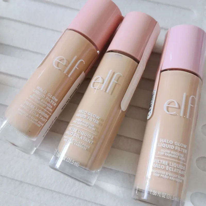รองพื้นชนิดน้ำ Elf Full Coverage ปกปิดข้อบกพร่องอย่างเป็นธรรมชาติ เครื่องสำอางรองพื้นชนิดเหลวซาตินไร้ที่ติ การแต่งหน้าควบคุมความมันยาวนาน — image 7