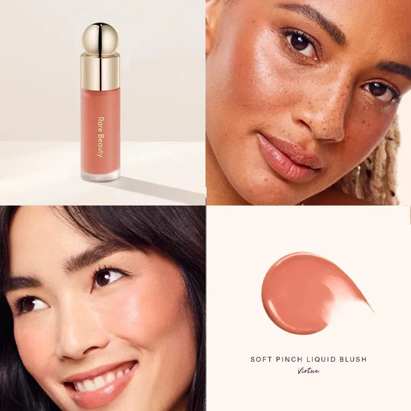 Rare Beauty Liquid Blush Lipstick Eyes Cheek Blusher Waterproof Mositure Face Contour Shadow Liquid Lip Gloss Rouge Plump Makeup — image 12