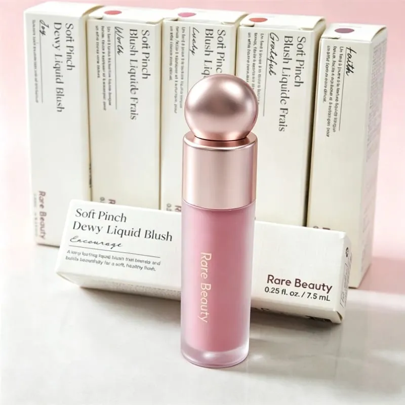 Rare Beauty suave pellizco líquido colorete sedoso impermeable hidratante mujer maquillaje Happy Hope Bliss Wonder Believe Blush Liquide — image 10