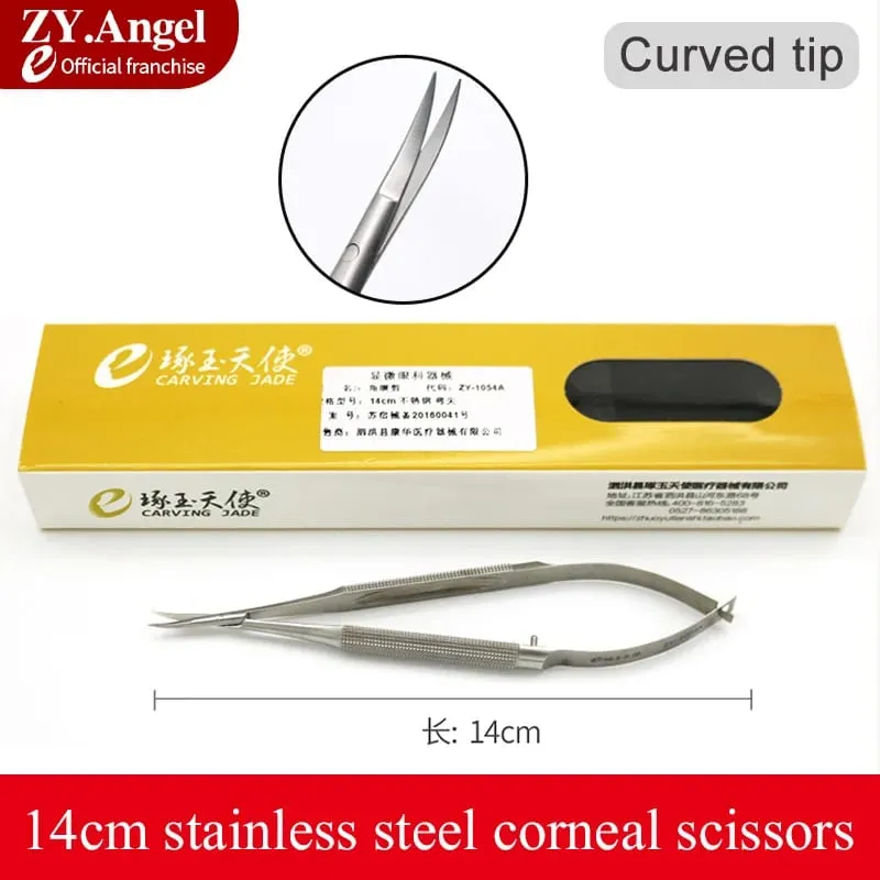 Ophthalmic Microsurgery Instruments Scissors Needle Holders Tweezers Stainless Steel 4/6/8 Piece Set Of Ophthalmic Surgical Tool — image 11