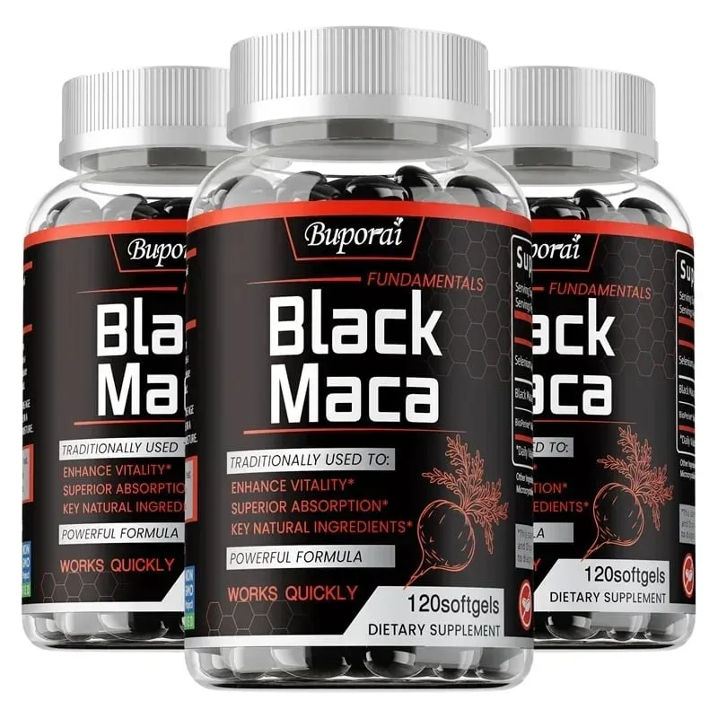 Suplement czarnej Maca - naturalny nergizer poprawiający wydajność, wytrzymałość energetyczną, masę mięśniową, poprawiający równowagę hormonów — image 10