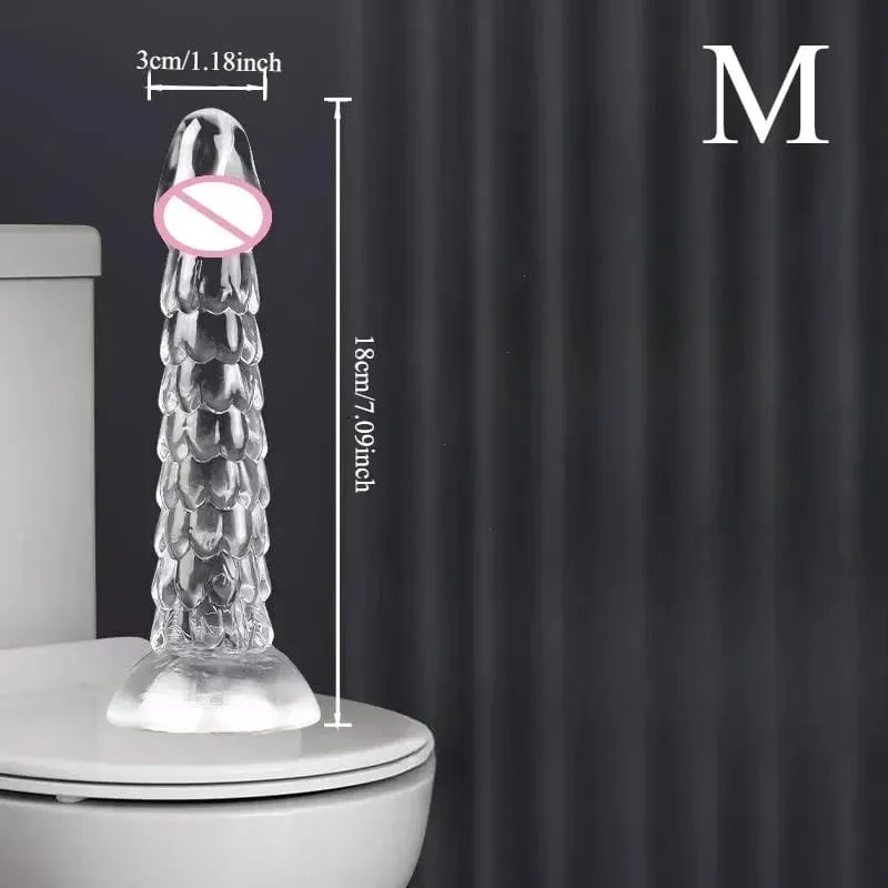 23 cm Ejderha Yapay Penis Vantuz Anal Plug Kırbaç Buttplug Anüs Dilatör Kadın Vajinal Masturbator Butt Plug Seks Oyuncakları Kadın Erkek — image 8