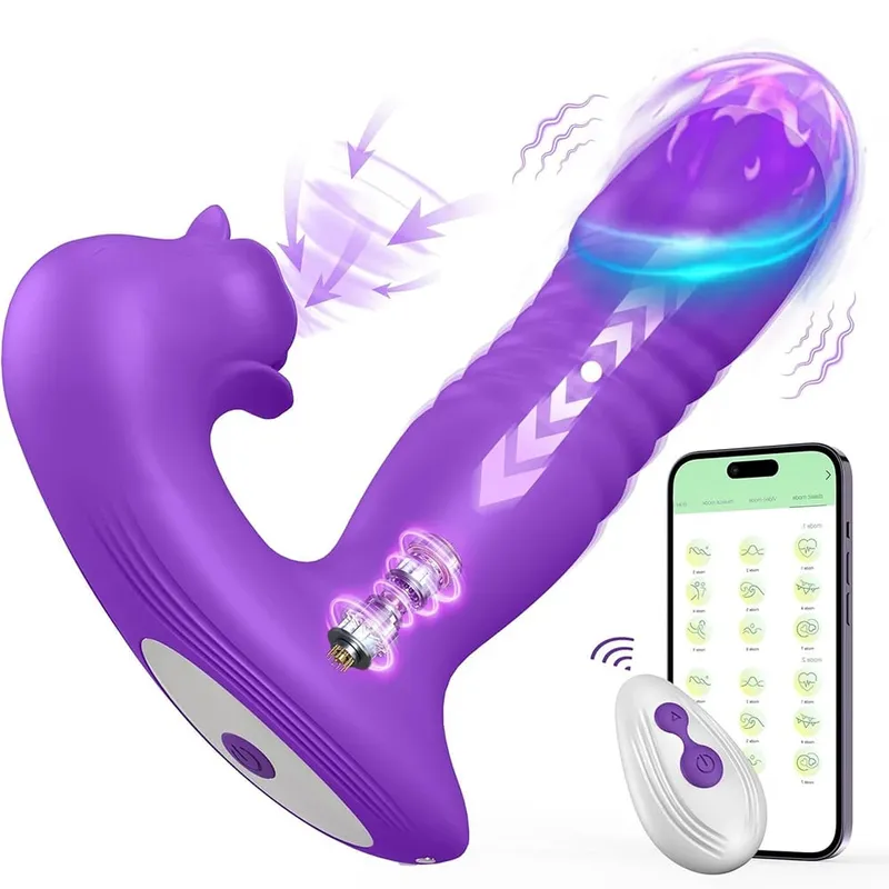 APP Controllo Spinta Vibratore Forte Succhiare Femmina Indossabile G-spot Stimolatore Clitoride Femminile Clitoride Masturbatore Dildo Giocattoli Del Sesso — image 6