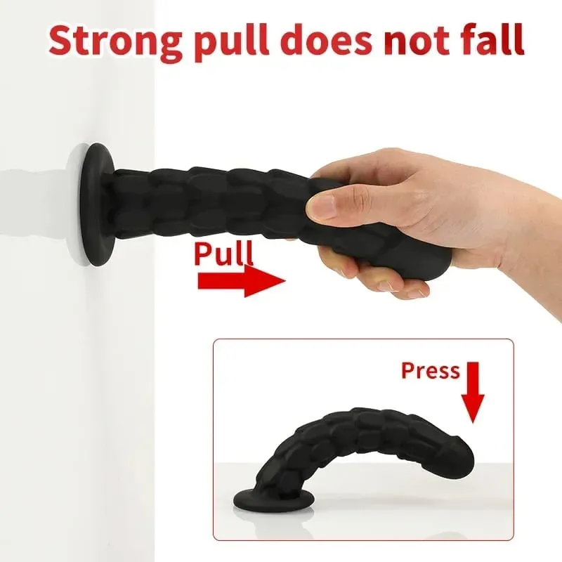 Consolador con tapón Anal a escala de pescado con ventosa, tapones para los glúteos, masajeador de próstata, masturbación Anal, Juguetes sexuales para mujeres, hombres, parejas Gay — image 4
