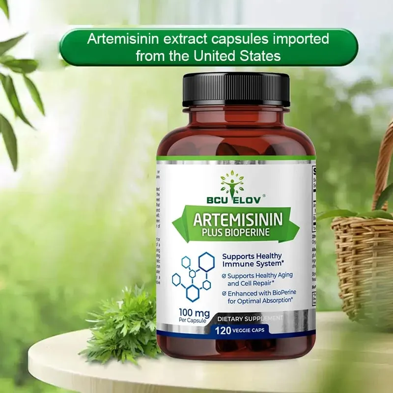 Yüksek Emilim Artemisinin 100 Mg Besin Emilimini Maksimuma Çıkarır Hücresel Onarımı ve Bağışıklık Güçlendirmeyi Destekler 120 Kapsül — image 4