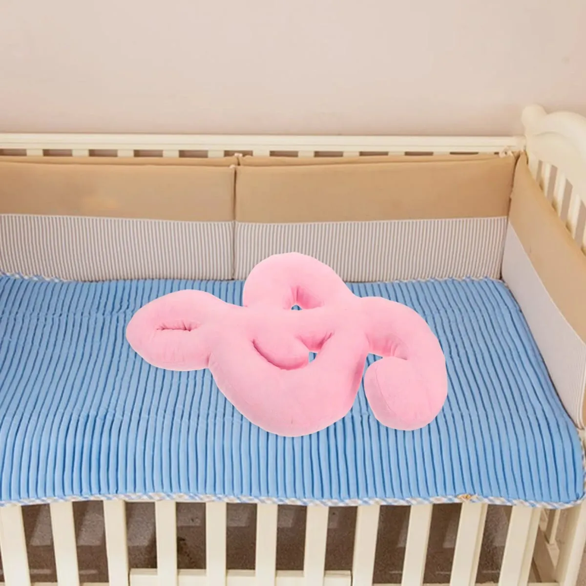 Bantal Hiasan Lembut Berinspirasikan Muzik Bentuk Nota Muzik Kusyen Bulat Bergaya untuk Sofa Katil Sofa Kerusi Membaca Sokongan Lumbar — image 4