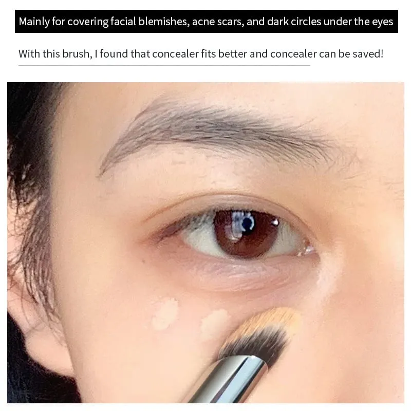 1 Stück Concealer-Make-up-Pinsel, präzise, weich, flauschig, Wischpinsel, Abdeckung, Akne, Augenringe, multifunktionale Detail-Make-up-Tools — image 3