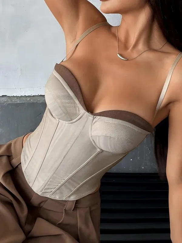 Vestido largo con cuello Halter de espina de pescado para mujer, vestido Sexy liso con espalda descubierta plisado y hombros descubiertos, vestido de fiesta de Navidad 2026 — image 8