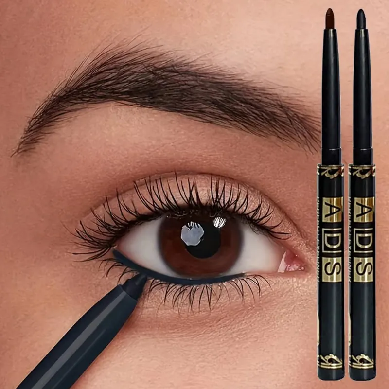 1–20 Stück wasserfeste schwarze Eyeliner-Stifte – wischfest, langlebig und anfängerfreundlich, glattes, hochpigmentiertes Punk-Augen-Make-up — image 5