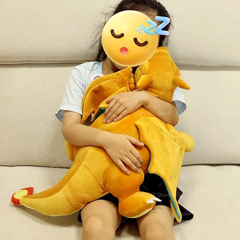 Pokemon Dormire Umbreon Mega Charizard X Chien-Pao Peluche Cute Anime Garchomp Charmander Kyogre Morbido Cuscino Farcito Regali — image 5