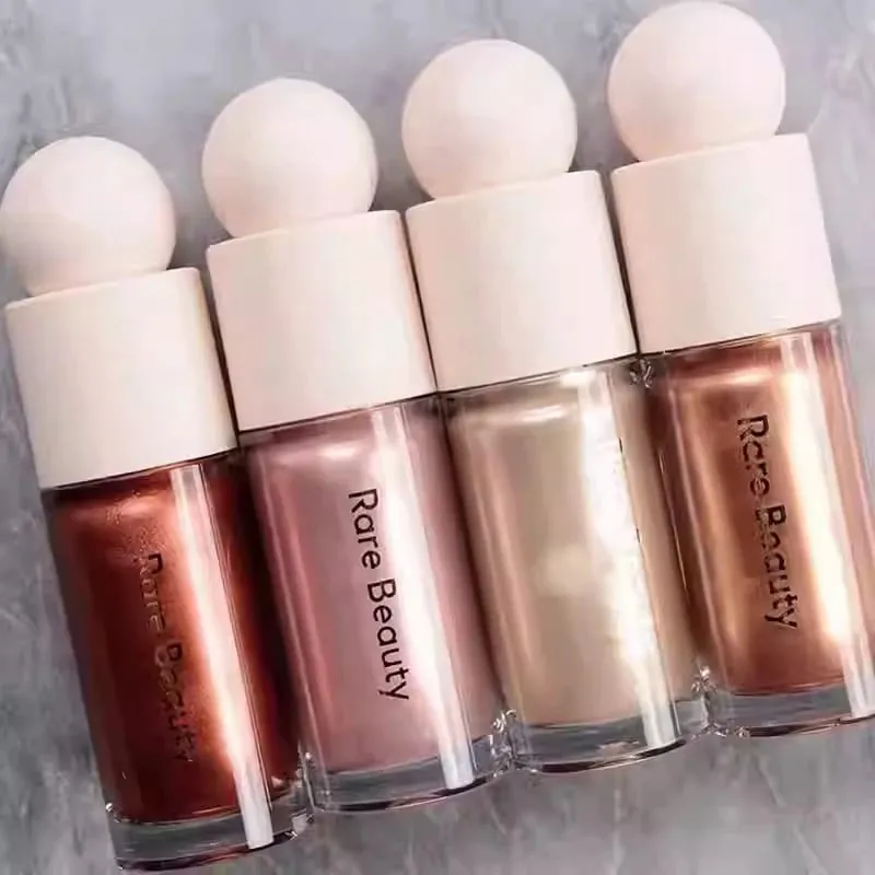 Set Solekan Rare Beauty Serlahkan Cecair Ia Kekal Lembap dan Tidak Mengeringkan Blush Cream Blush Cair Alam Lembap Berkilau — image 3