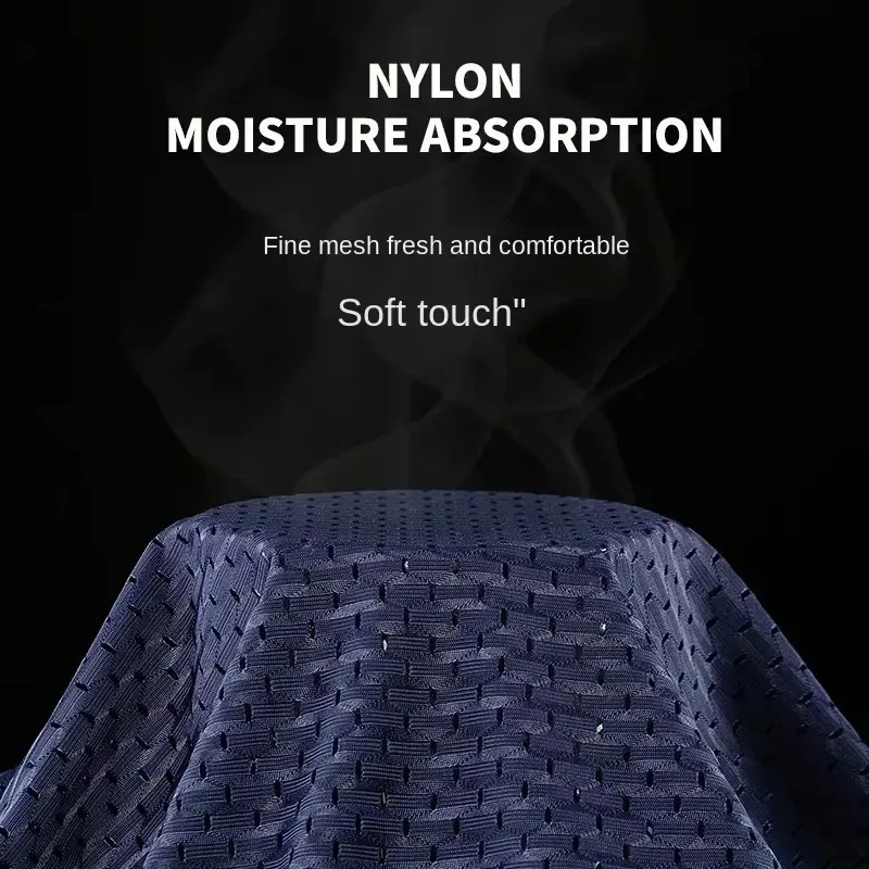 Sous-vêtements pour hommes, culotte triangulaire fine et respirante, slip en soie glacée, en maille, pantalon d'angle carré Sexy pour Shorts, 1/4 pièces — image 2