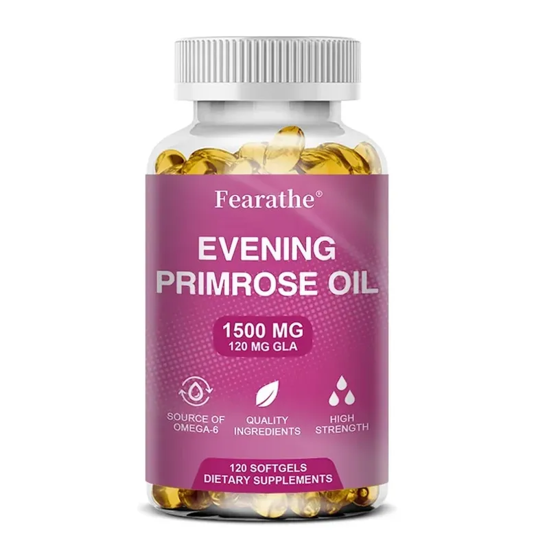 Capsules d'huile d'onagre naturelle, antioxydant, renforce l'immunité, convient aux femmes pour améliorer la santé endocrinienne — image 9