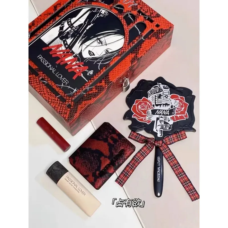 Passional Lover Makeup Set di cosmetici Fondotinta+ombretto+rossetto Idratante a lunga durata Impermeabile per il trucco di bellezza delle donne — image 5