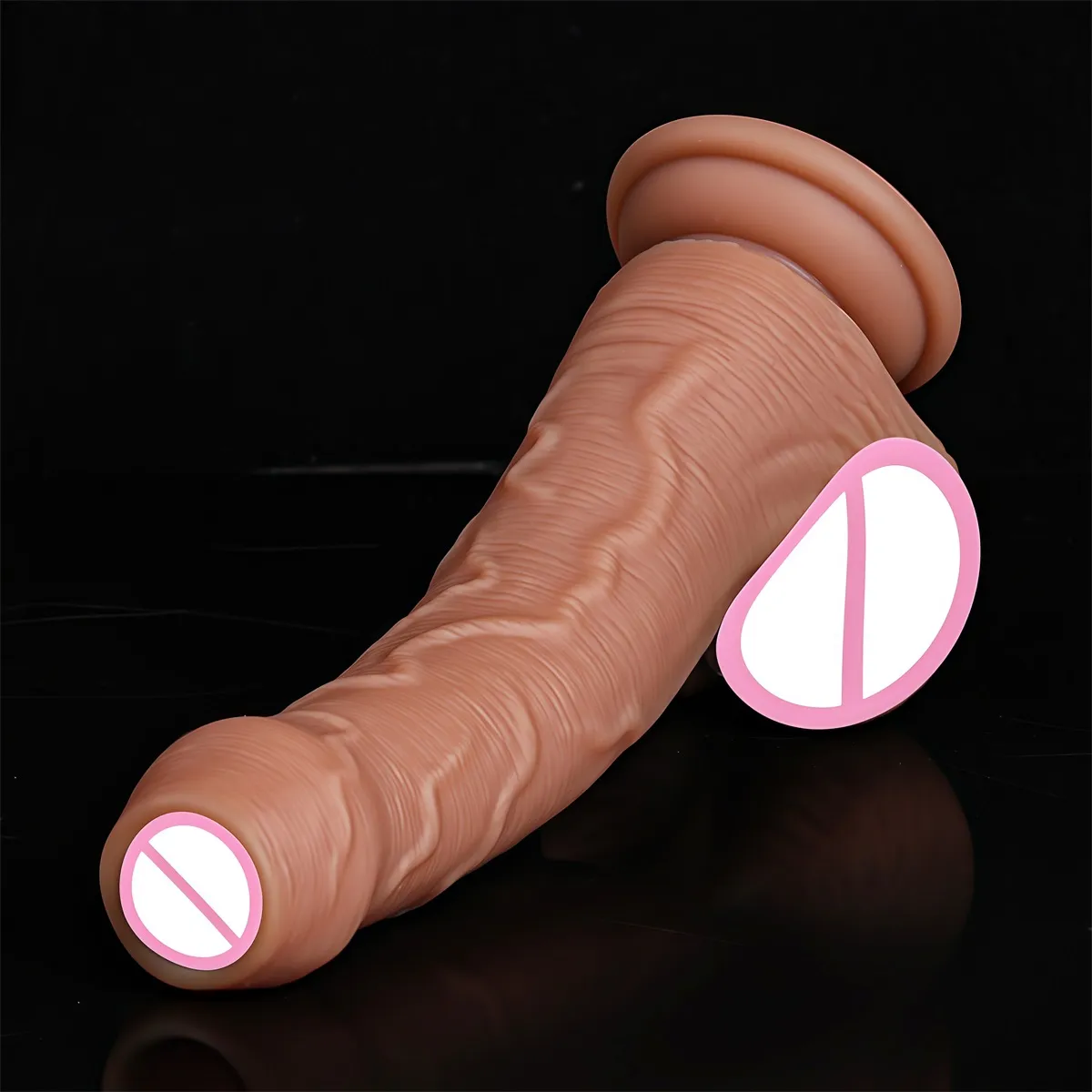 Pas cher doux bite réaliste Strapon gros gode peau sentir petit pénis Double Silicone ventouse bite Gay Anal jouets sexuels hommes femmes — image 6