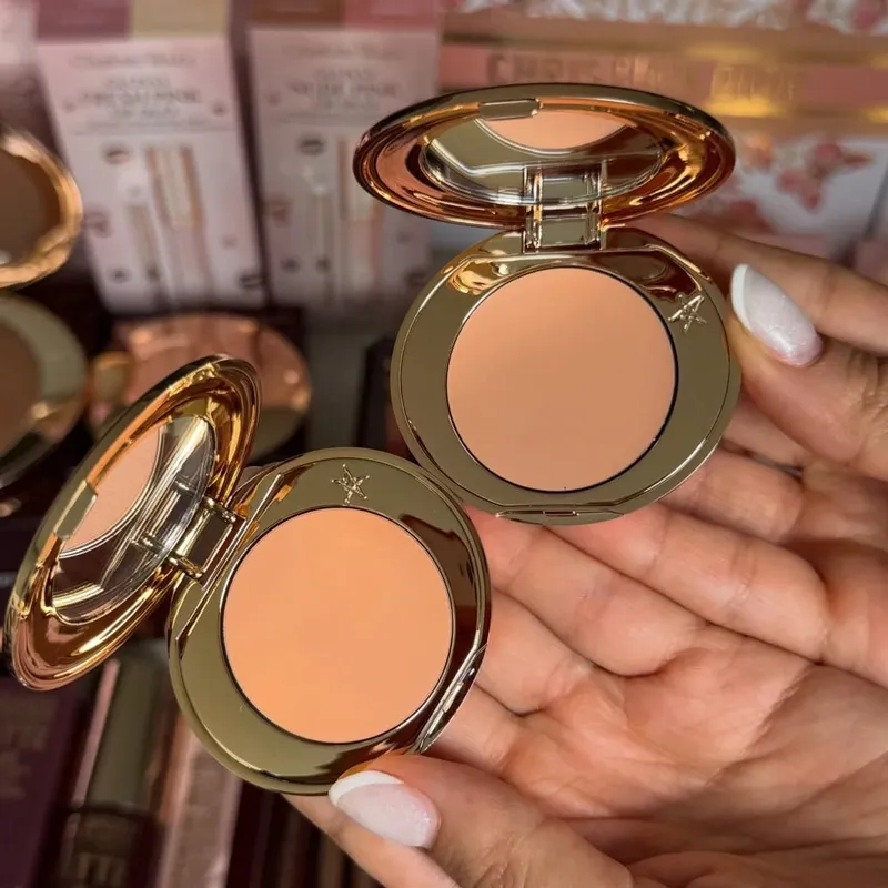 Semburan Tetapan Cecair Charlotte Tilbury Foundation Liquid Setting Spray Sutera Tahan Lama Concealer Pelembap Kontur Meningkatkan Solekan Wajah — image 4