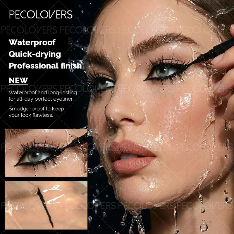 7 pezzi set occhi ombretto + matita eyeliner + occhio nero + matita per sopracciglia + strumenti per il trucco resa cromatica elevata set completo di cosmetici per gli occhi — image 7