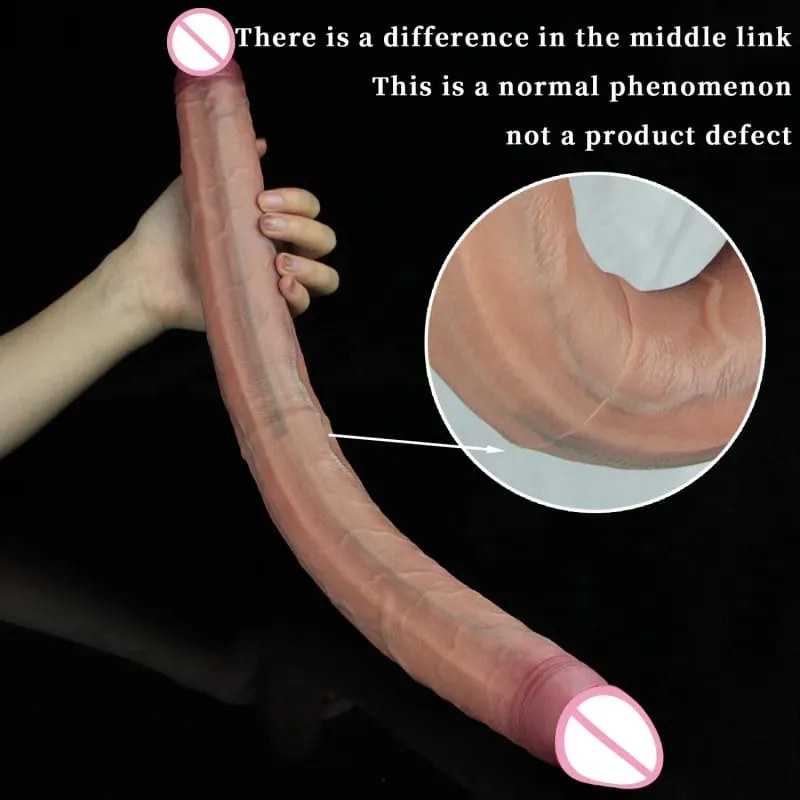 Godes à Double extrémité en Silicone, pénis Super Long, Massage Vaginal du point G, orgasme, masturbateur lesbien, plug anal, jouets sexuels — image 5
