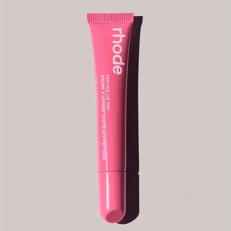 Rhodeskin Limited Edition Peptide Tint Tinted Lip Gloss Layer Nourishing Hydrates Makeup Nourishing Moisturizing Lipstick Glaze