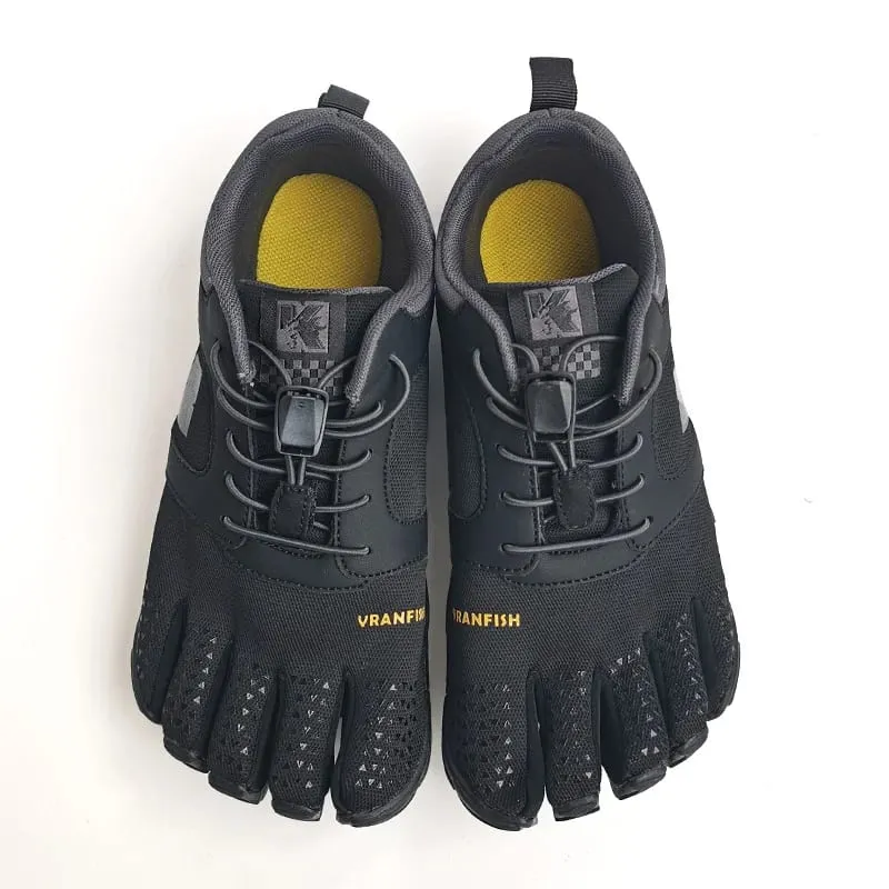 2026 ใหม่ผู้ชาย FiveFinger รองเท้าผ้าใบลำลอง Unisex Split Toe รองเท้าผู้ชายกลางแจ้ง Off-road รองเท้าคู่ห้า Toe วิ่งรองเท้า 35-47 — image 2