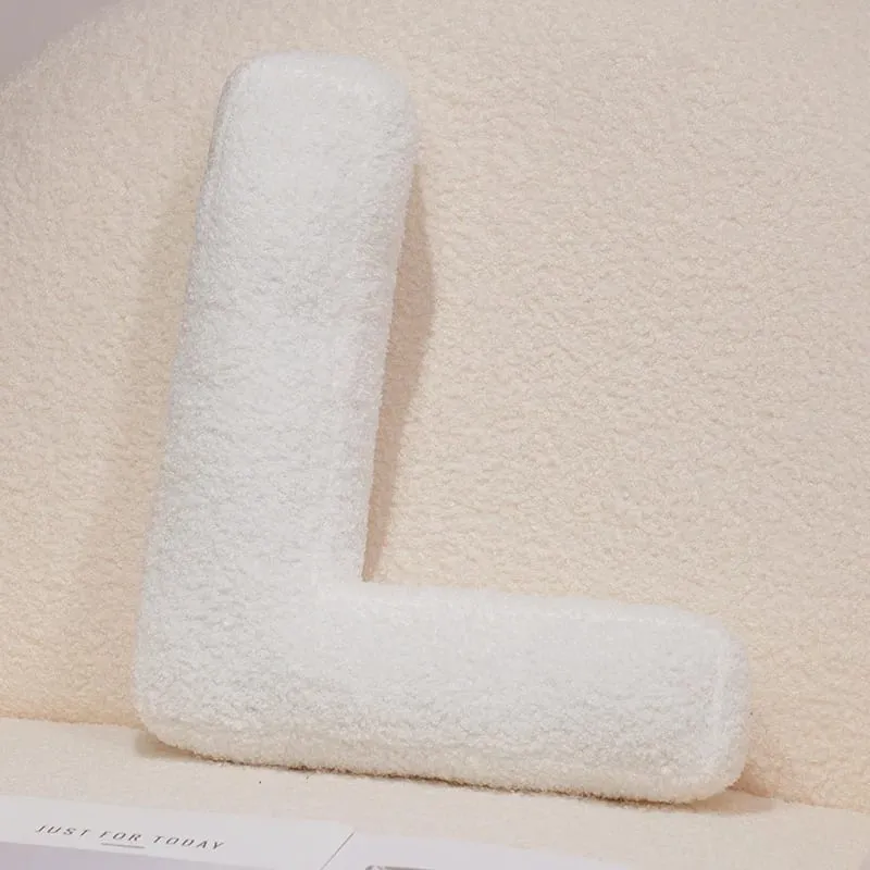 Oreiller en peluche avec lettres anglaises de dessin animé, coussin de canapé, de lit, enseignement des mots, jeu, décoration de salon, 40CM — image 19