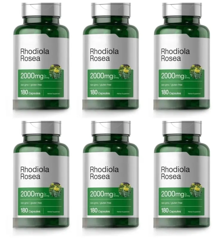 Ekstrak Akar Rhodiola Rosea 2000mg Suplemen Diet Herbal Setara 180 Kapsul — image 12