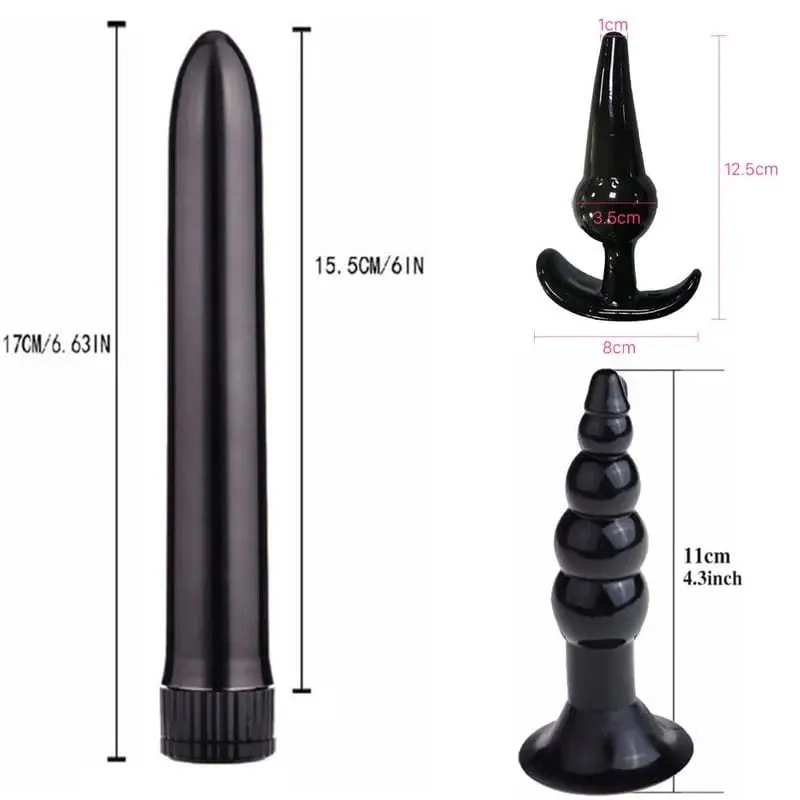 4/5/7/8 Teile/satz Silikon Butt Plug Dildo Masturbation Anal Plug Vaginal Plug Sex Spielzeug Kombination anal Perle Dilatator Spielzeug für Homosexuell — image 3