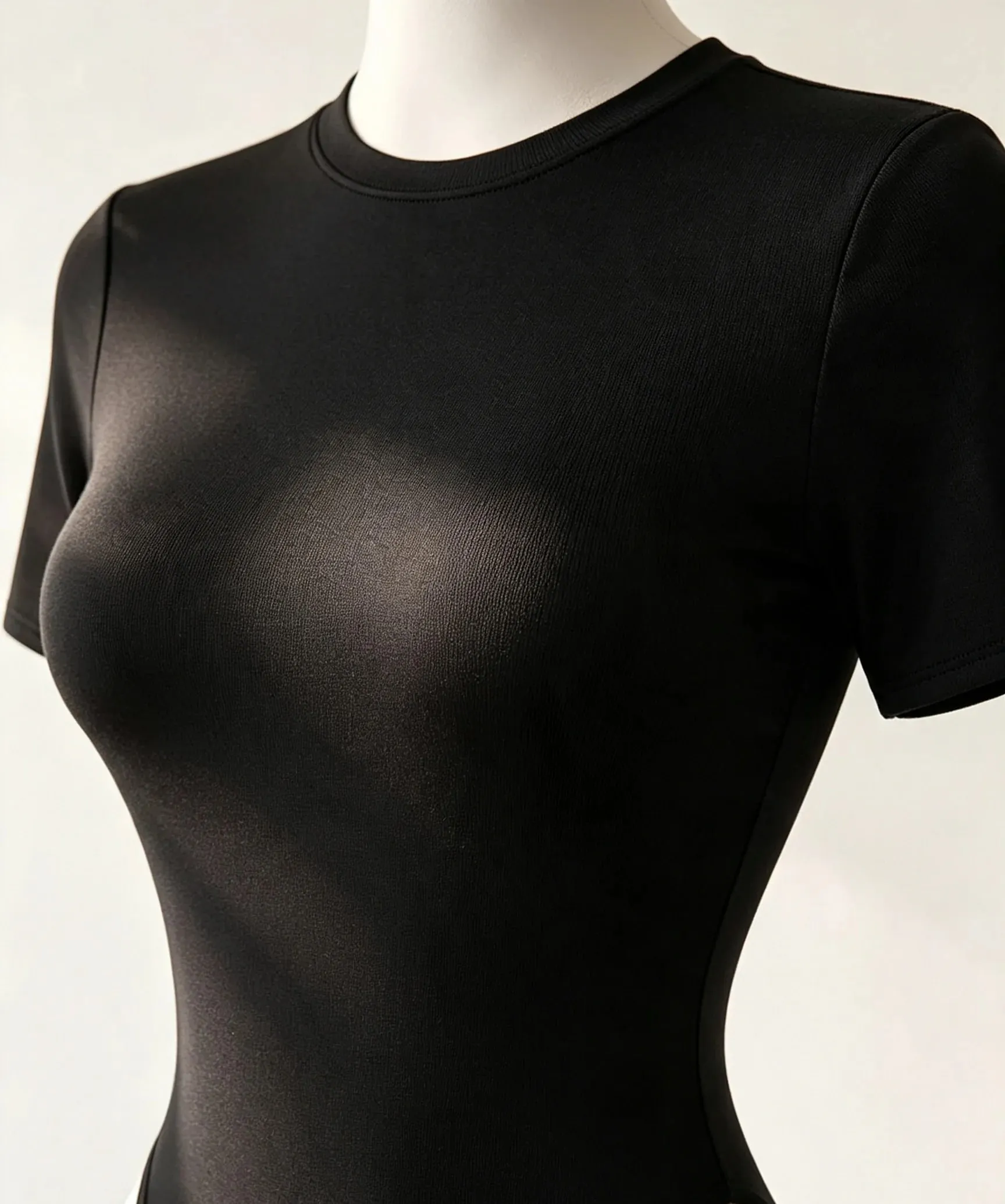 Kvinnors högkvalitativ rygglös bodysuit Basic enfärgad Underkläder med bekväm passform — image 5