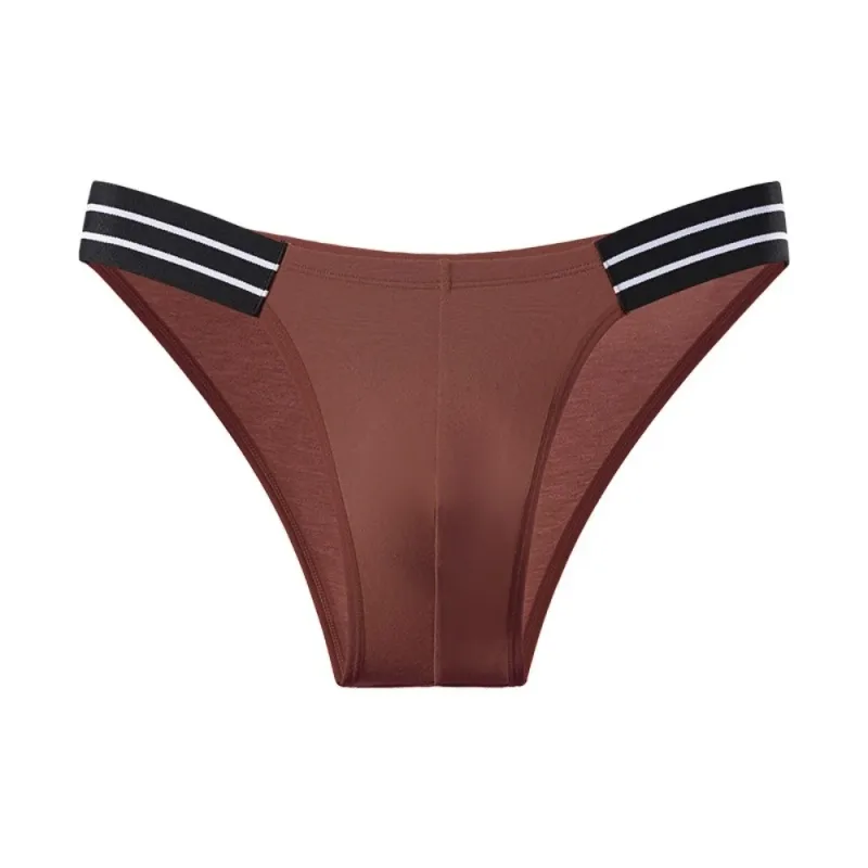 Onderbroeken Lingerie Heren Driehoek Slipje Streep Ademend Mannen Dunne Slips Midden Taille Grote Maat Ondergoed voor Mannen Geschenken — image 14