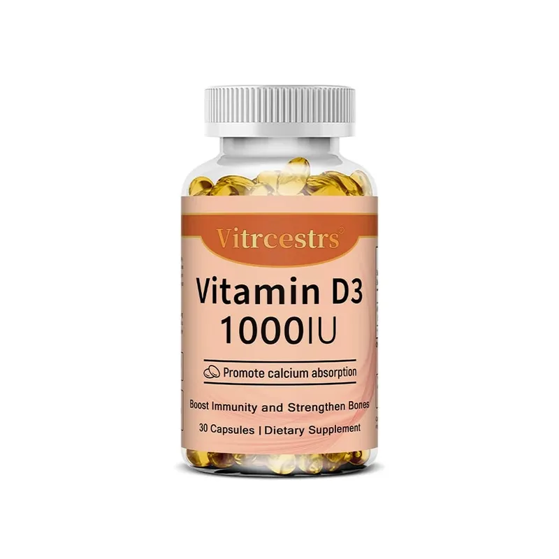 Vitamin D3 1000iu for Immune Support Healthy Muscle Function and Bone Health - Non-GMO Gluten Free 120 Vegetable Capsules