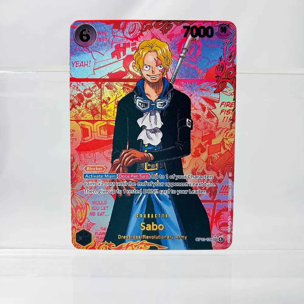 Anime One Piece OPCG-Karten, englische Version, CHARAKTER/FÜHRER/EREIGNIS, Ruffy Shanks, Bonney, Ace, Sabo, Collectine-Ersatzkarten — image 5