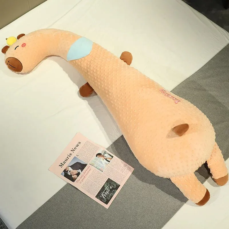 ยาวสัตว์หมอน Soft Dot Plush Sleeping หมอนน่ารักการ์ตูนตุ๊กตา Side Sleeper ขาหมอนเบาะรองนั่ง Home Decor ของขวัญ