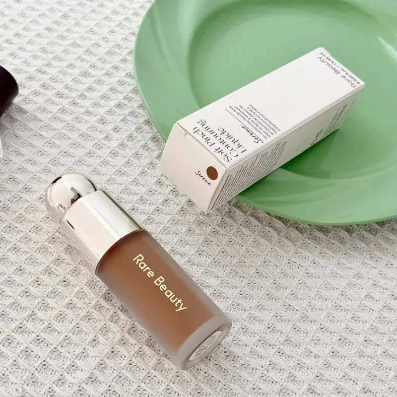 Rare Beauty 3D Face Contour Cecair Bronzer Shade Licin Serlahkan Cermin Tahan Lama Bayang Hidung Semulajadi Kalis Air Mencerahkan Mekap — image 7