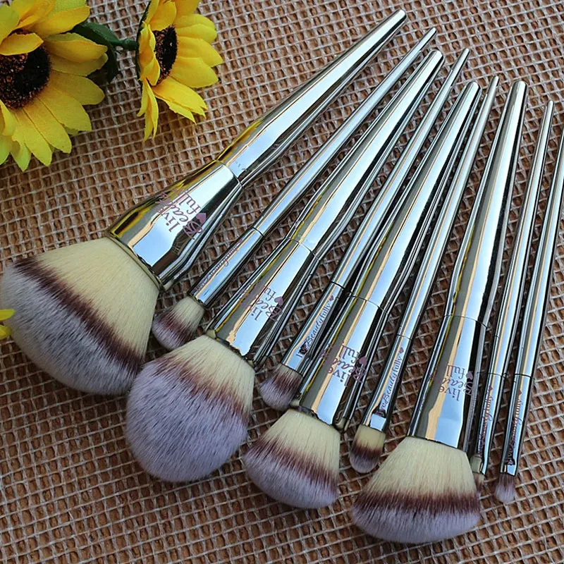 Pinceaux de maquillage professionnels, poudre de teint, coudé, essentiel, correcteur, ombre à paupières, taches, Gel, liner, sourcils, 1 pièce — image 1