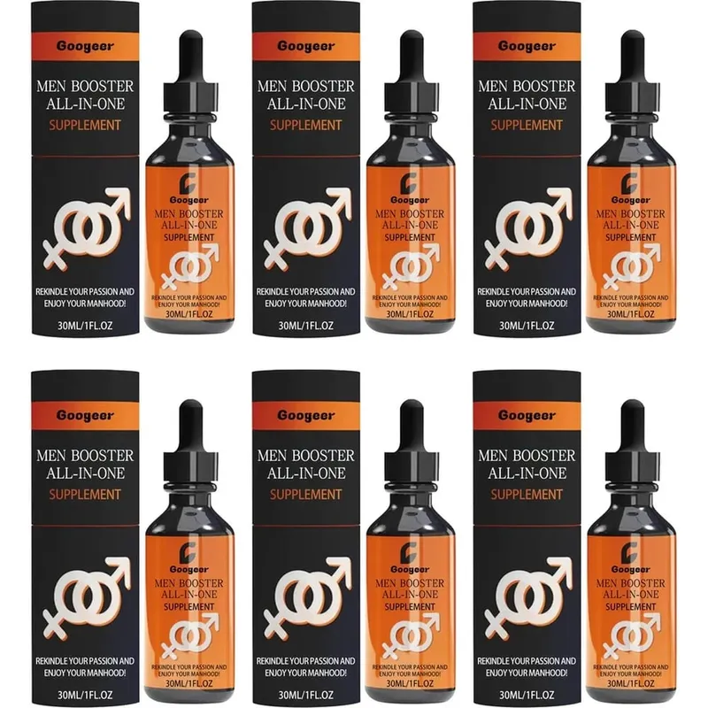 Suplemen Googeer Men Booster All-in-One Turun dengan Ekstrak Akar Maca dan Ekstrak Akar Kudzu untuk Relaksasi Tenaga 30 ML — image 12