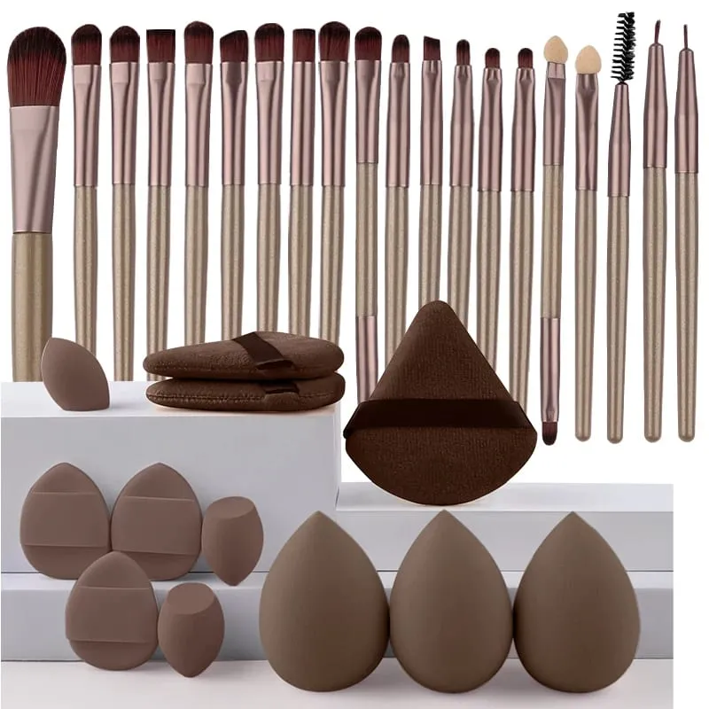 20PCS Detail Make-Up Pinsel Kit Weiche Borsten Concealer Eyeliner Pinsel Lidschatten Shader Pinsel Gesichts Kosmetische Schönheit Werkzeuge — image 16
