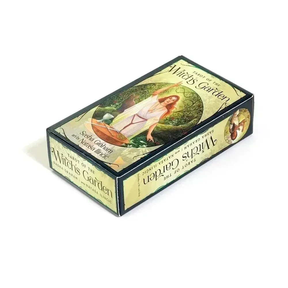 Tarot du jardin de la sorcière, jeu de divination, jeux de société, Tarot Oracle Deck, version anglaise complète, mystérieuse — image 3