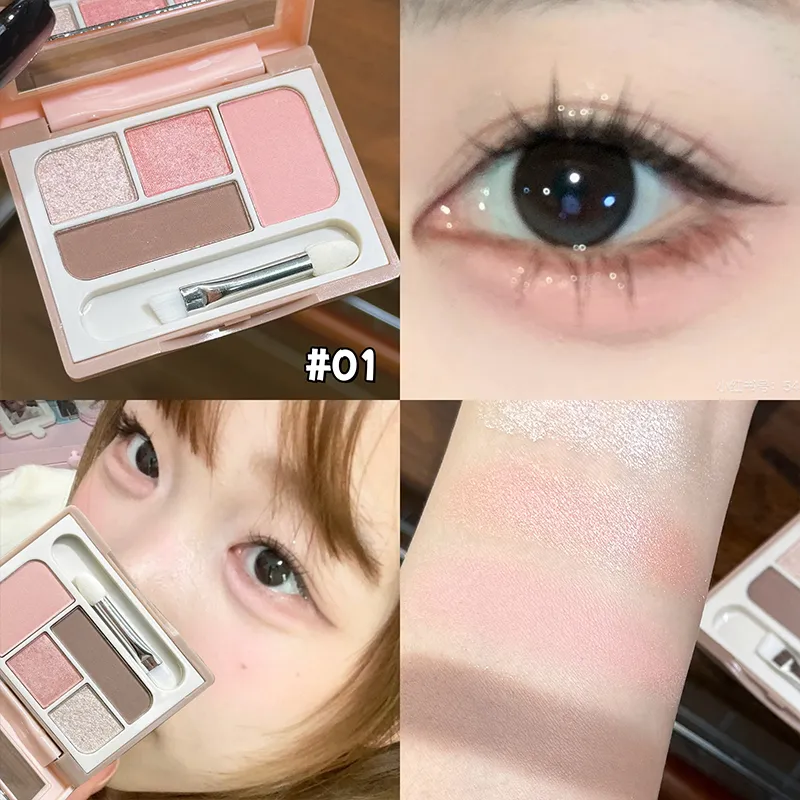 GIÁ TRỊ NGHỆ THUẬT Ngọc Trai Eyeshadow Palette Trang Điểm Lâu Dài Long Lanh Matte Eye Shadow Lung Linh Contouring Phấn Nổi Bật Mỹ Phẩm — image 4