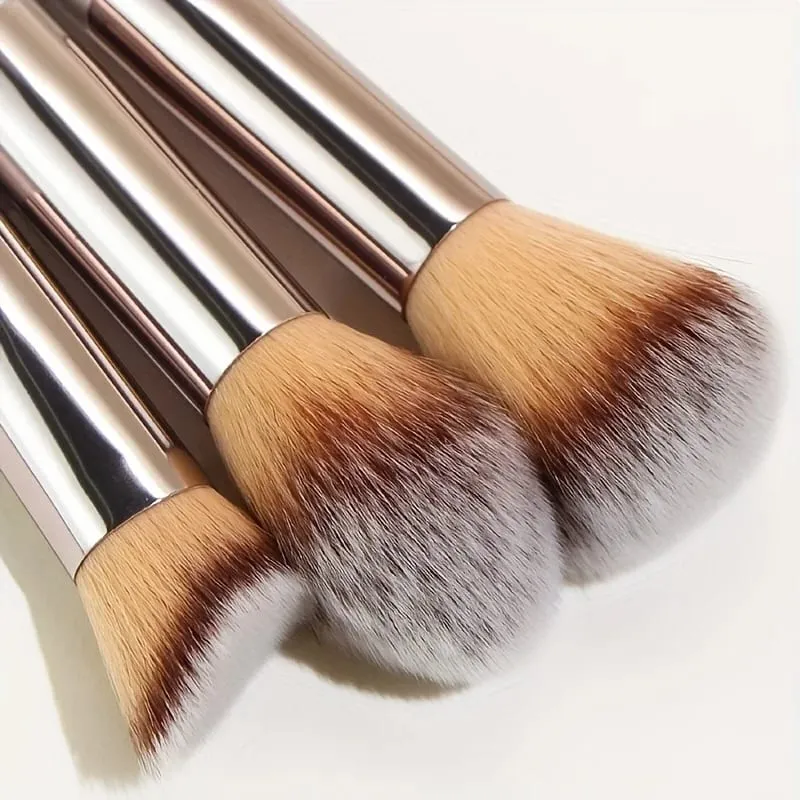 Set di pennelli e spugne per trucco Marrone Puff per trucco Beauty Egg Fascia per capelli Kit per rimozione polsini Attrezzo per trucco Regalo 20/30 — image 2