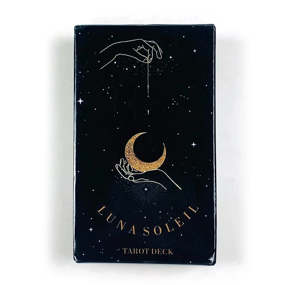 Tarotová paluba Luna Soleil Hvězdné sny Nebeská astrologie Čarodějnické karty Skvělé pro věštění, meditaci a párty hry