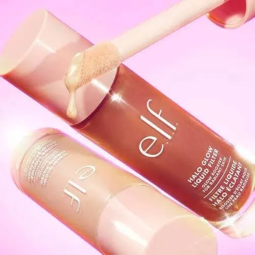 ELF Halo Glow Liquid Filter Liquid Foundation Complexion Glow Booster for et blødt-fokus look Glowy Makeup Hybrid til Dewy Hud — image 2