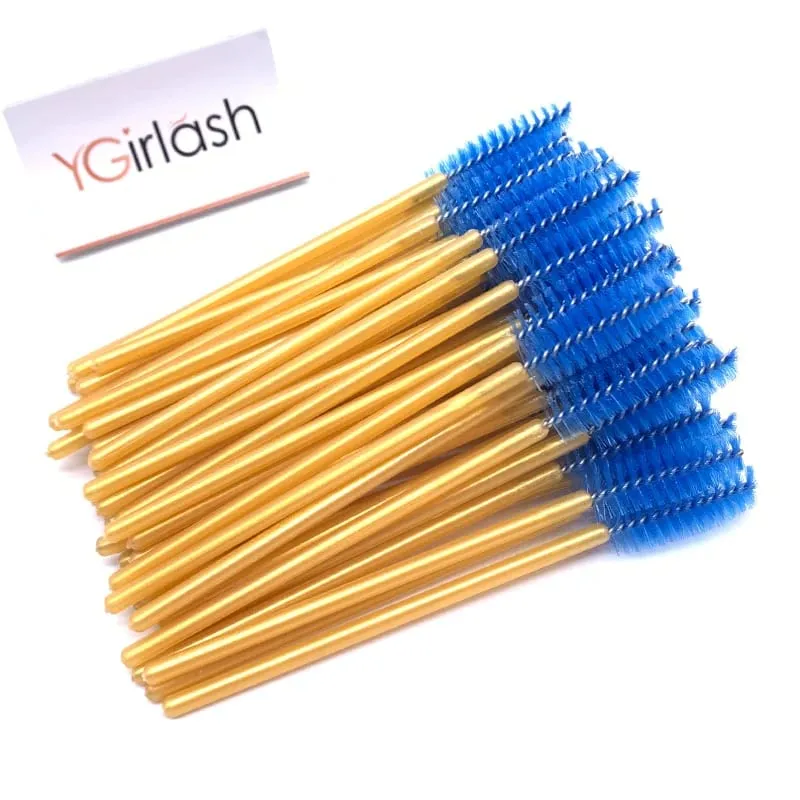 YGirlash 50Pcs Lash Swans Aplikator Bulu Mata Kristal Pemegang Berlian Pakai Nilon Tongkat Maskara Berus Alat Kosmetik — image 31