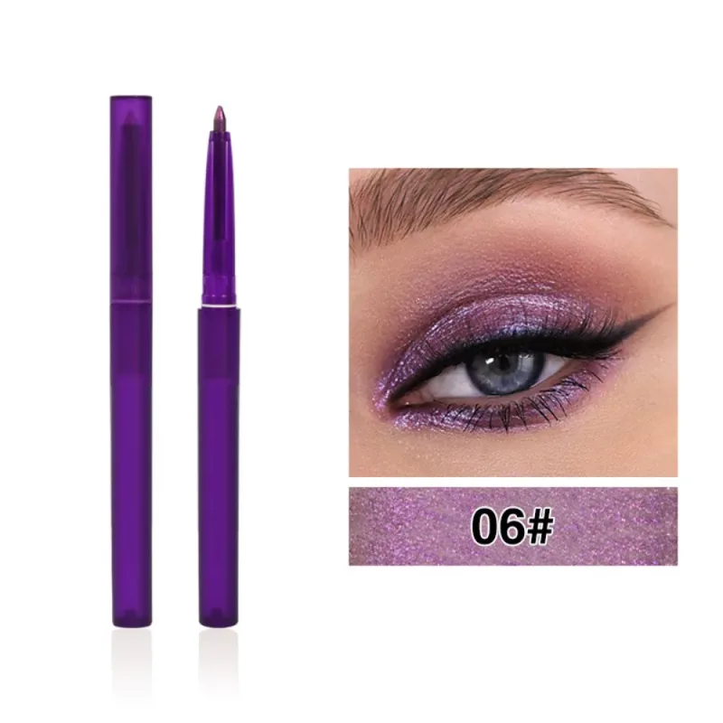 Shiny Chameleon Metallic Blue Eyeliner Gel Pen Ombretto Multicolor Eye Liner Perlescente Polarizzato Glitter Eye Pigment Cosmetico — image 21