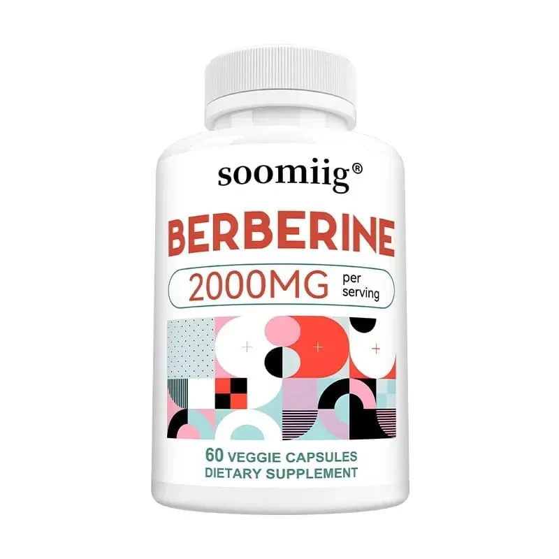 Berberine Extract Supplement - Immune System Support Healthy Gastrointestinal Tract Heart Health - 120 Capsules — image 9